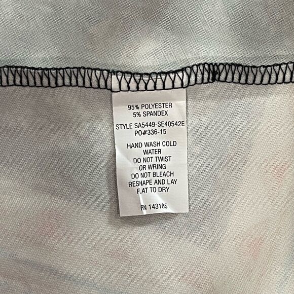 NWOT Popular Basics Multi Pattern Skater Skirt - Picture 4 of 5